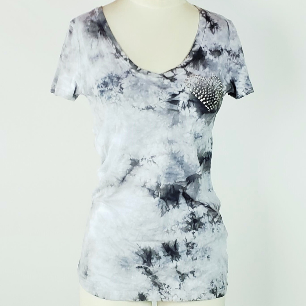 Phanuel  Tye dye Anthro Tshirt with Rhinestones Sm